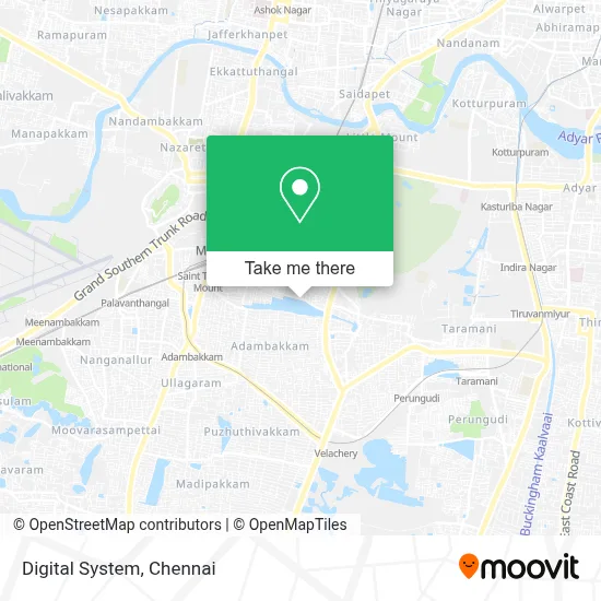 Digital System map