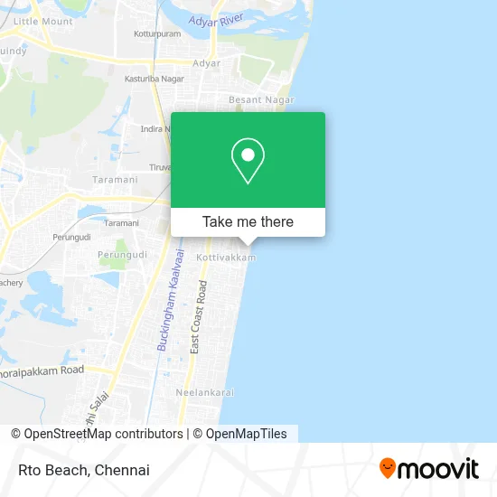 Rto Beach map