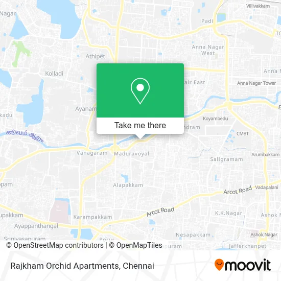 Rajkham Orchid Apartments map