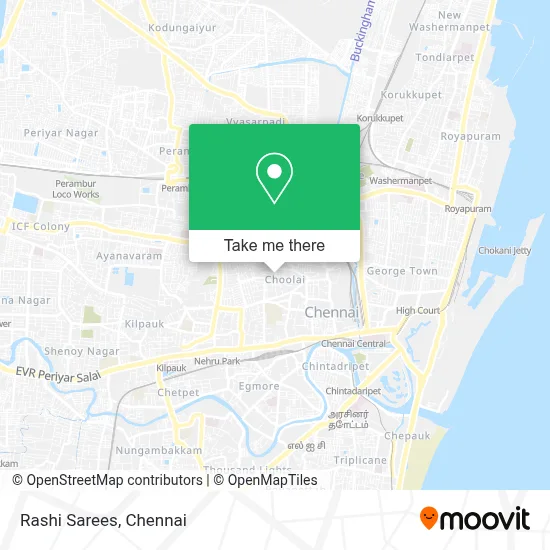 Rashi Sarees map