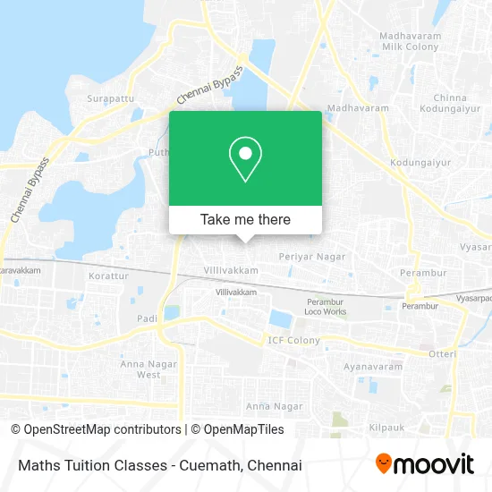 Maths Tuition Classes - Cuemath map