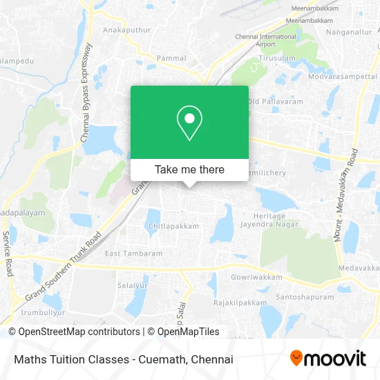Maths Tuition Classes - Cuemath map