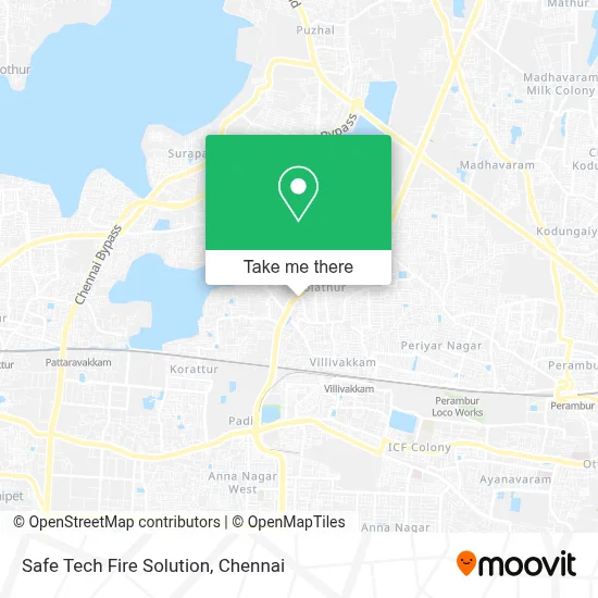 Safe Tech Fire Solution map