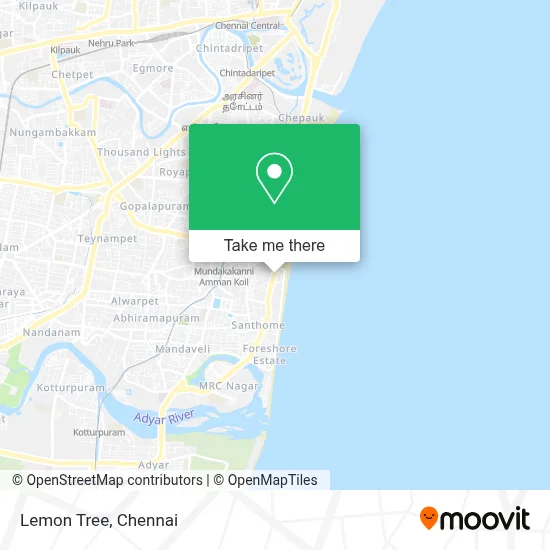Lemon Tree map