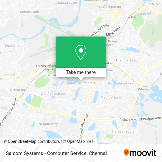 Saicom Systems - Computer Service map