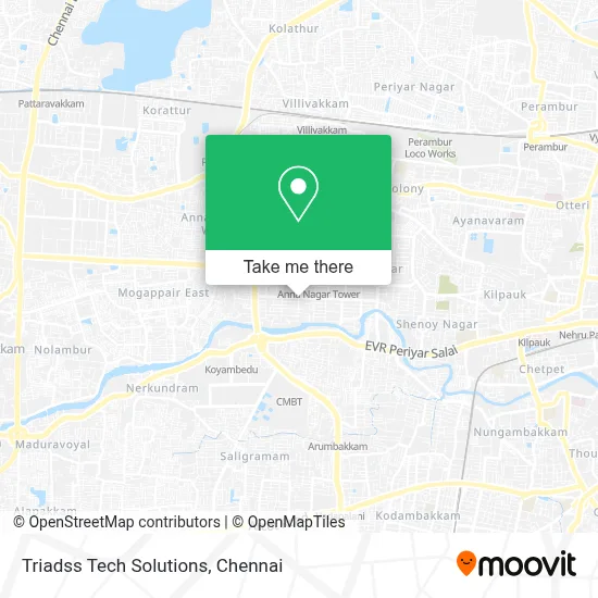 Triadss Tech Solutions map