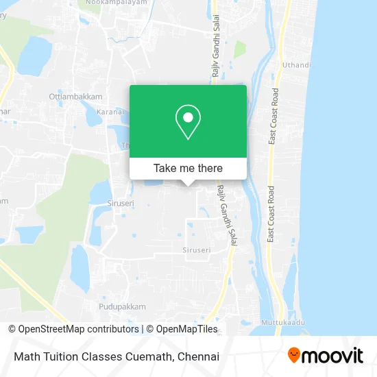 Math Tuition Classes Cuemath map