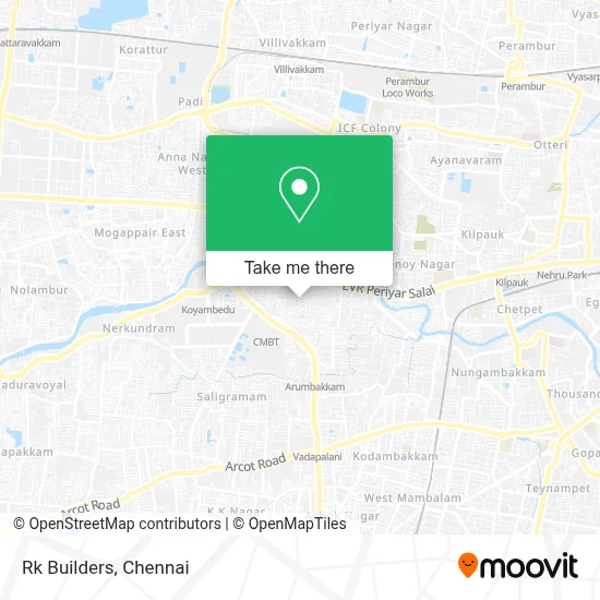 Rk Builders map