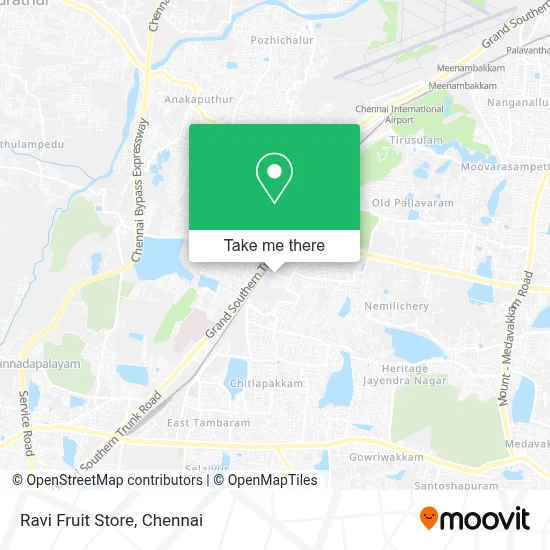 Ravi Fruit Store map