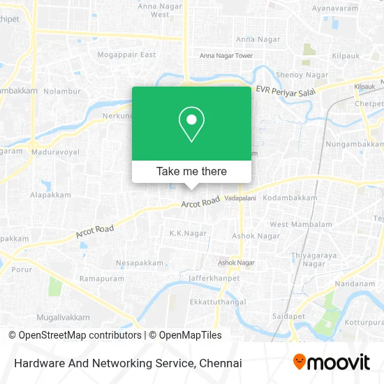 Hardware And Networking Service map