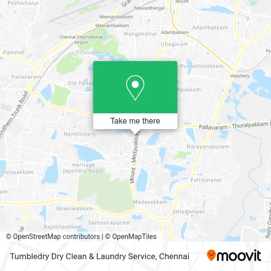 Tumbledry Dry Clean & Laundry Service map