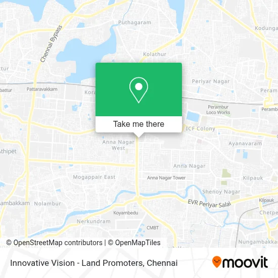 Innovative Vision - Land Promoters map