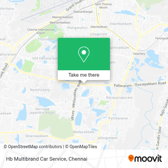 Hb Multibrand Car Service map