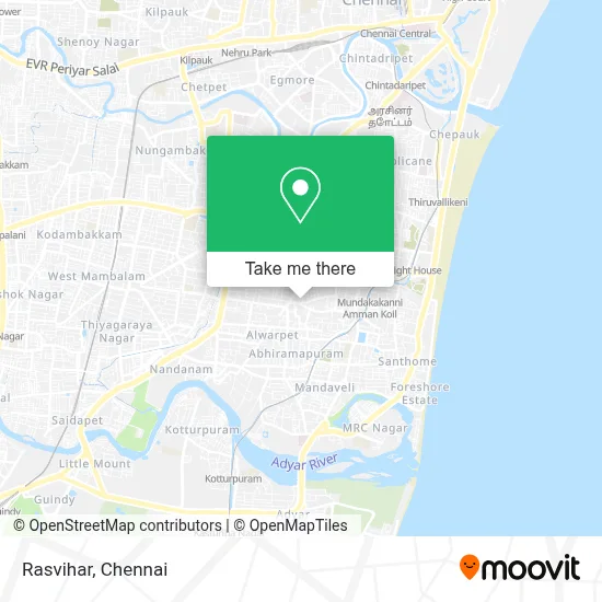 Rasvihar map