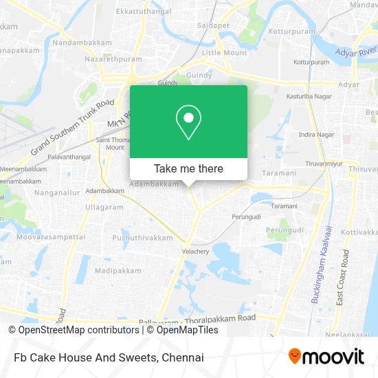 Fb Cake House And Sweets map