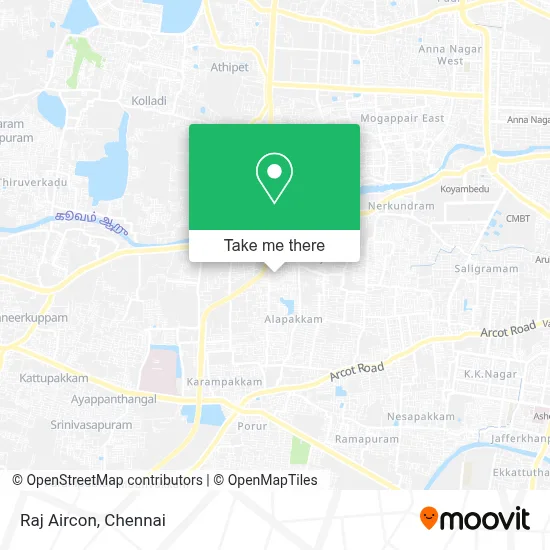 Raj Aircon map