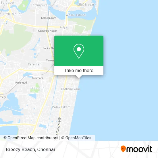 Breezy Beach map
