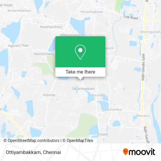 Ottiyambakkam map