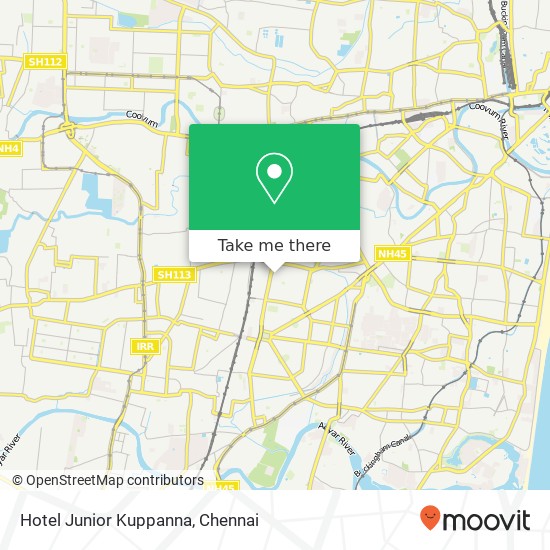 Hotel Junior Kuppanna map