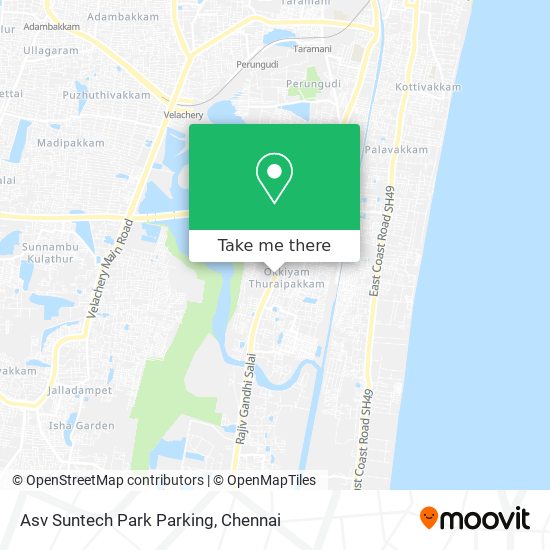 Asv Suntech Park Parking map