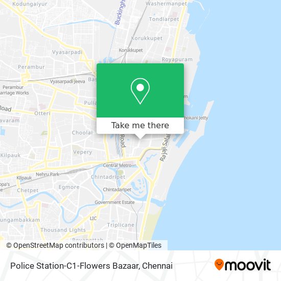 Police Station-C1-Flowers Bazaar map