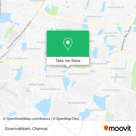 Gowrivakkam map