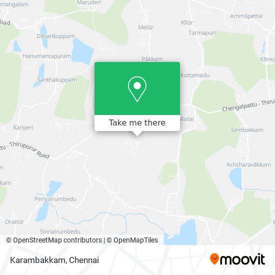 Karambakkam map