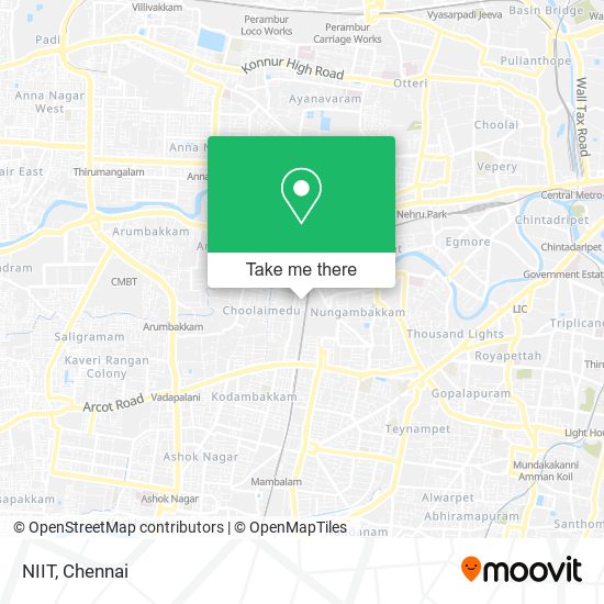 NIIT map