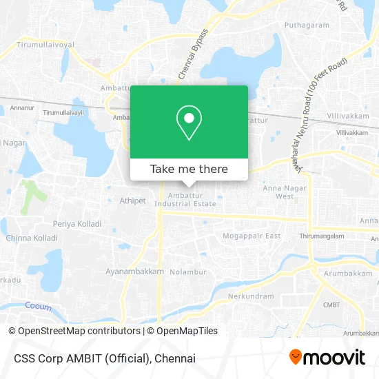 CSS Corp AMBIT (Official) map