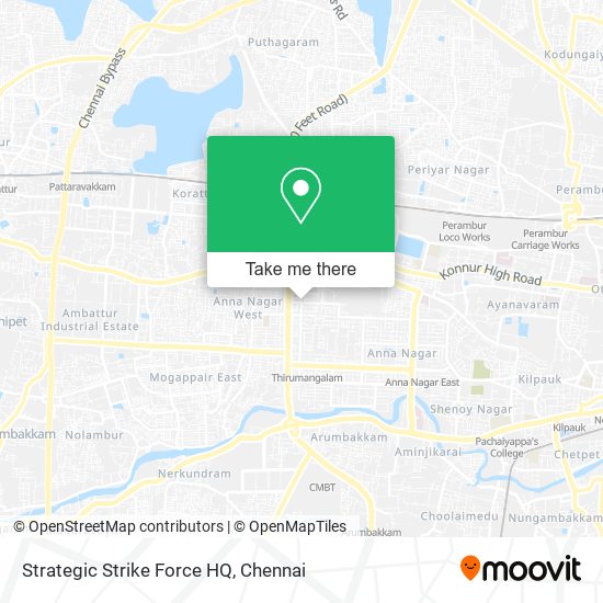 Strategic Strike Force HQ map
