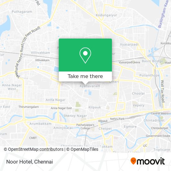 Noor Hotel map