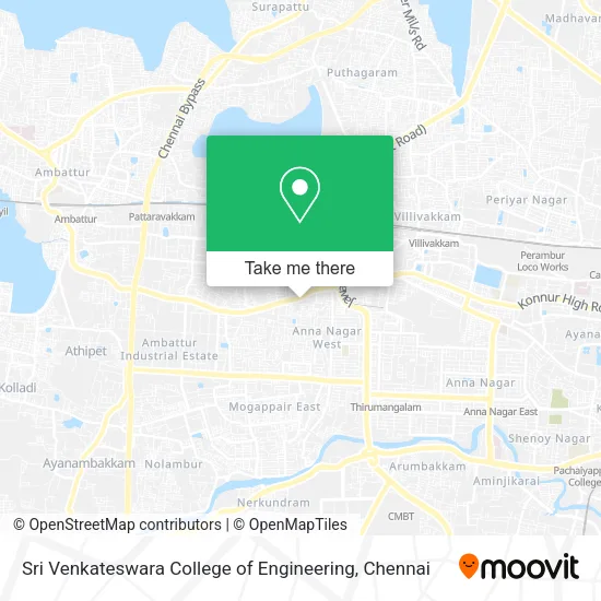 Sri Venkateswara College of Engineering map