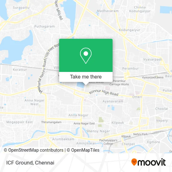 ICF Ground map