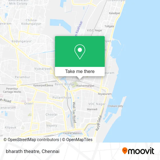 bharath theatre map