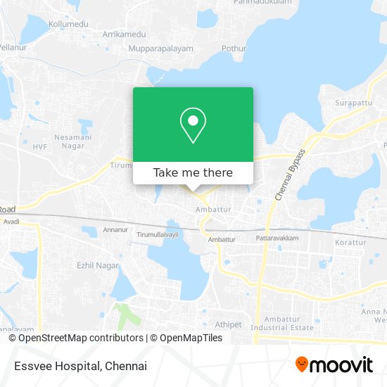 Essvee Hospital map