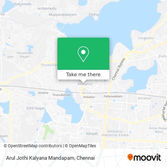 Arul Jothi Kalyana Mandapam map