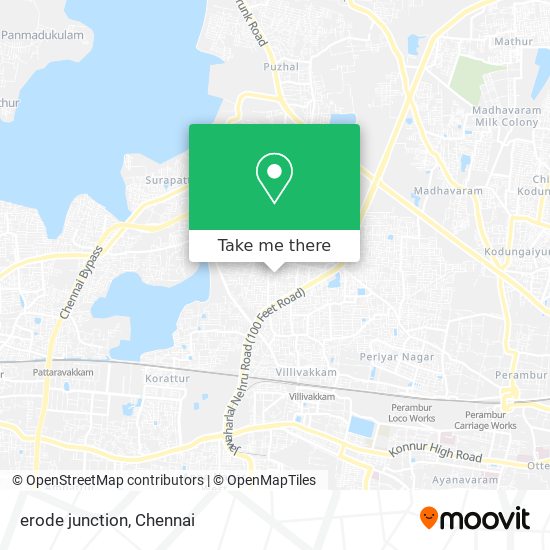 Chennai To Erode Route Map How To Get To Erode Junction In Saidapet By Bus Or Train?