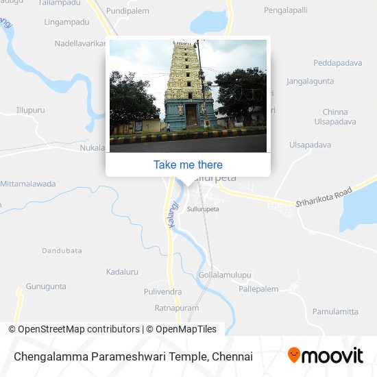 Chengalamma Parameshwari Temple map