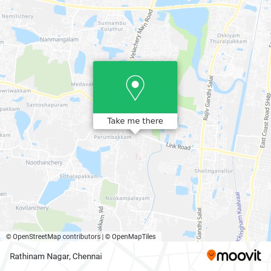 Rathinam Nagar map