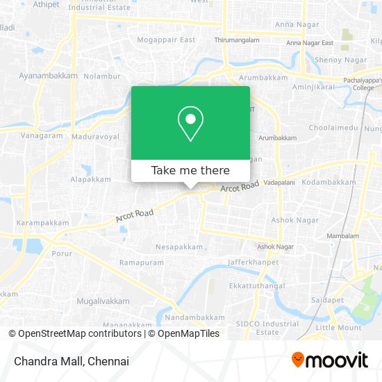 Chandra Mall map