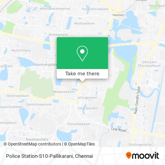 Police Station-S10-Pallikarani map