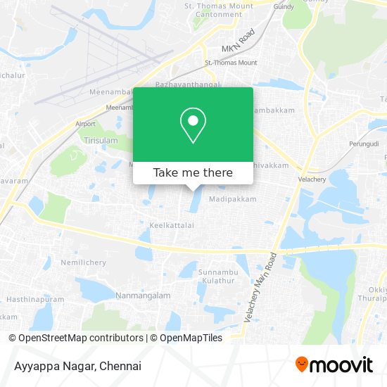 Ayyappa Nagar map