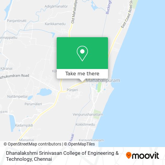 Dhanalakshmi Srinivasan College of Engineering & Technology map