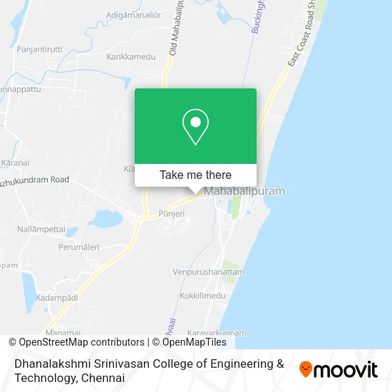 Dhanalakshmi Srinivasan College of Engineering & Technology map
