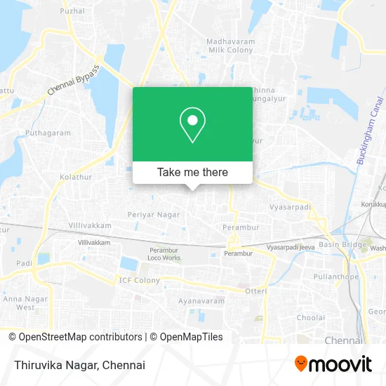 Thiruvika Nagar map