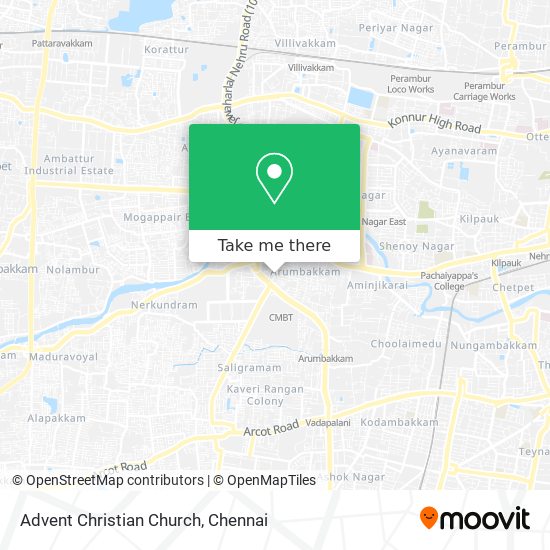 Advent Christian Church map