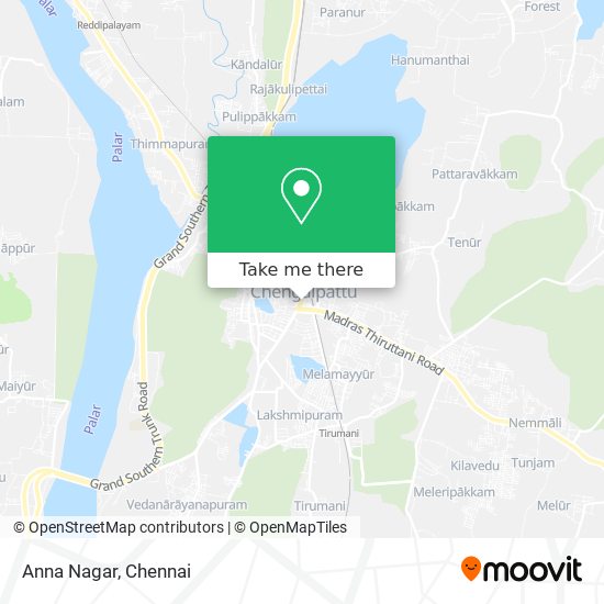 Anna Nagar map