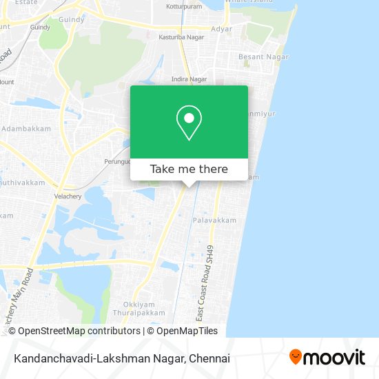 Kandanchavadi-Lakshman Nagar map