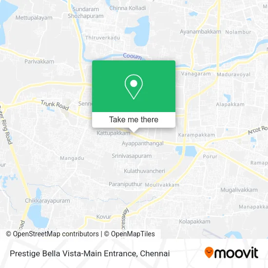Prestige Bella Vista-Main Entrance map