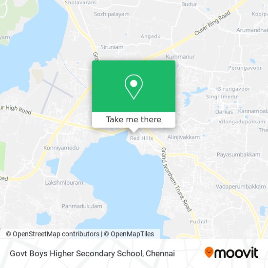 Govt Boys Higher Secondary School map